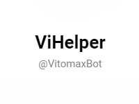 Telegram-бот от Viessmann - ViHelper